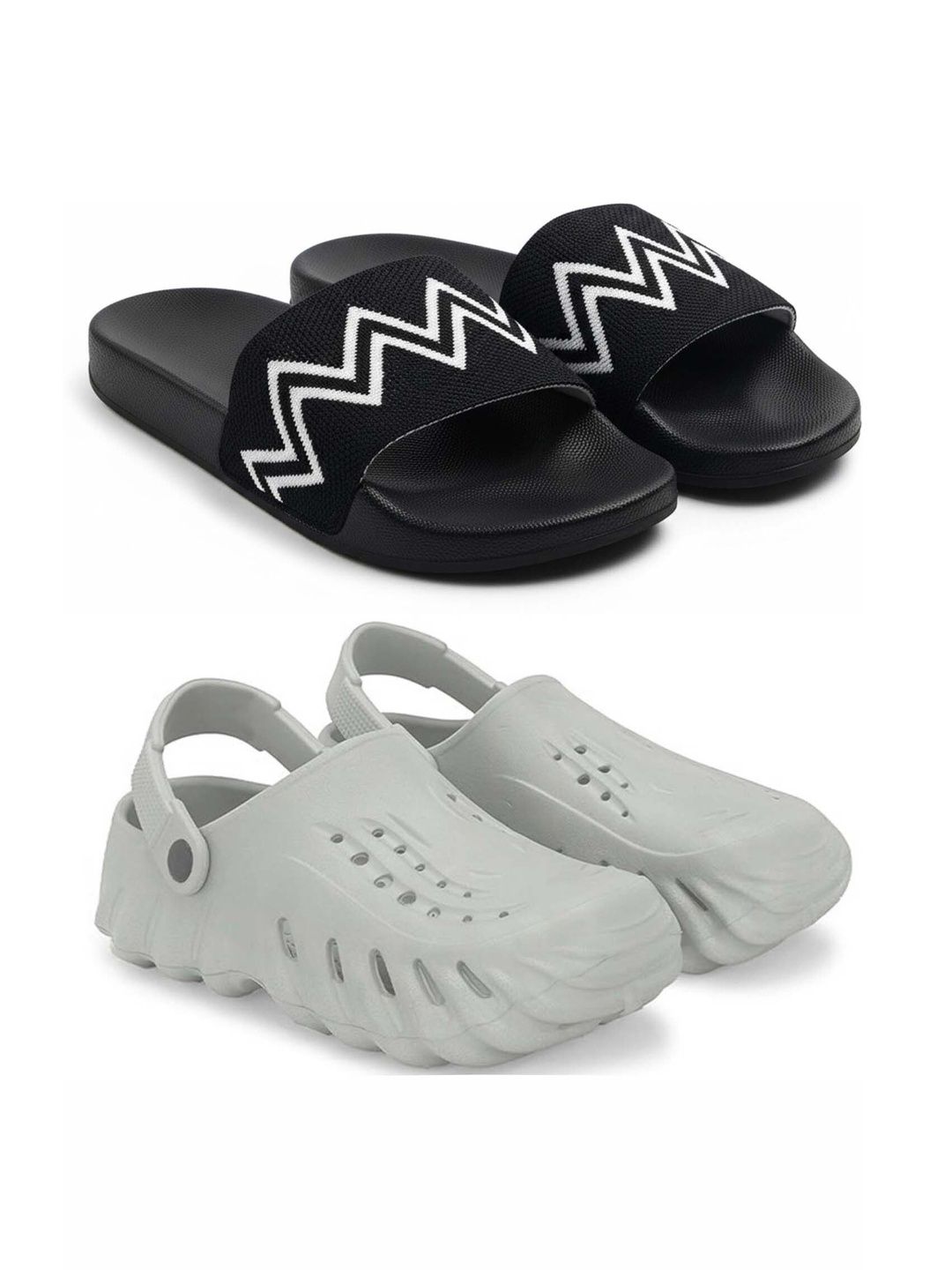 Pampy Angel Men Printed Sliders
