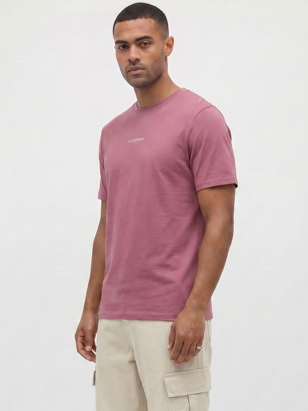 The Roadster Life Co. Typography Printed T-Shirt
