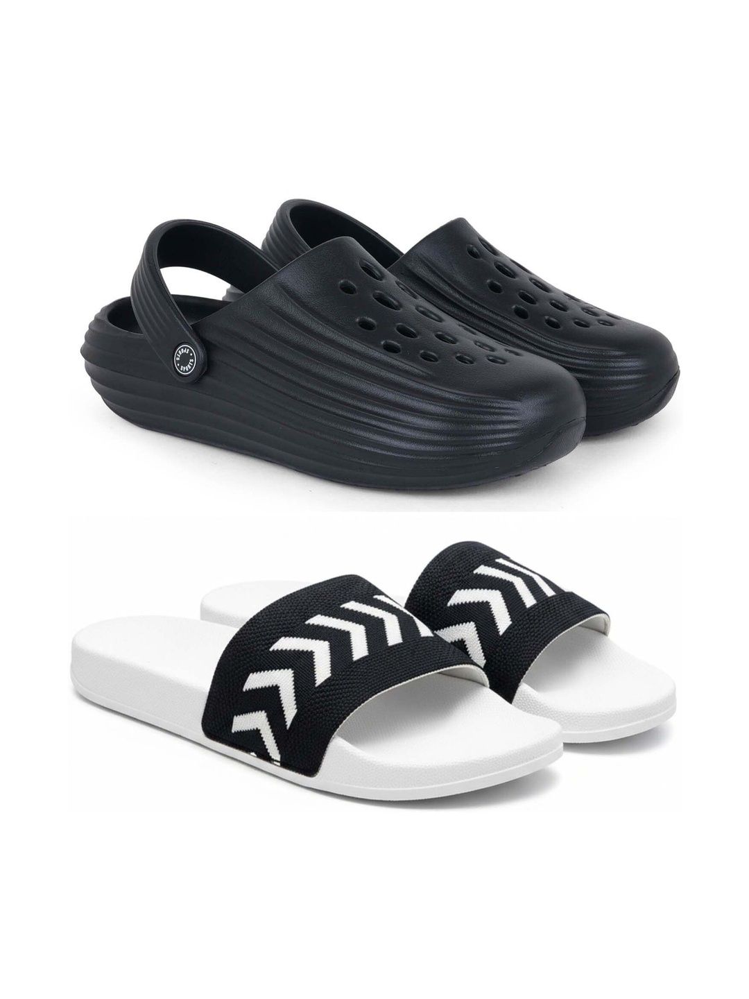 Pampy Angel Men Printed Clogs