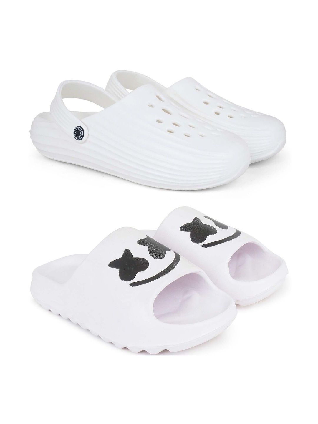 KAPYANSH Men Printed Sliders
