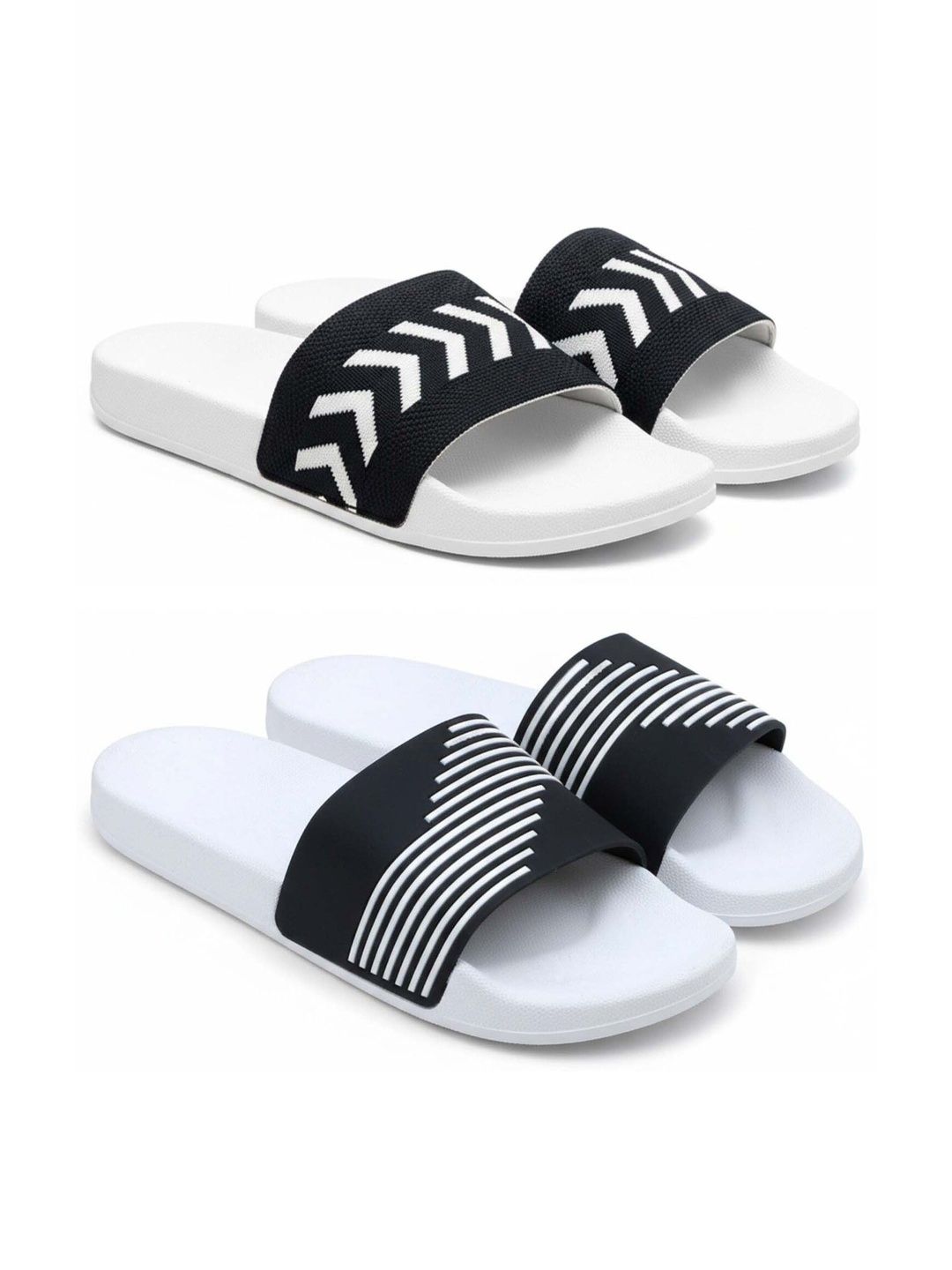 Pampy Angel Men Printed Sliders