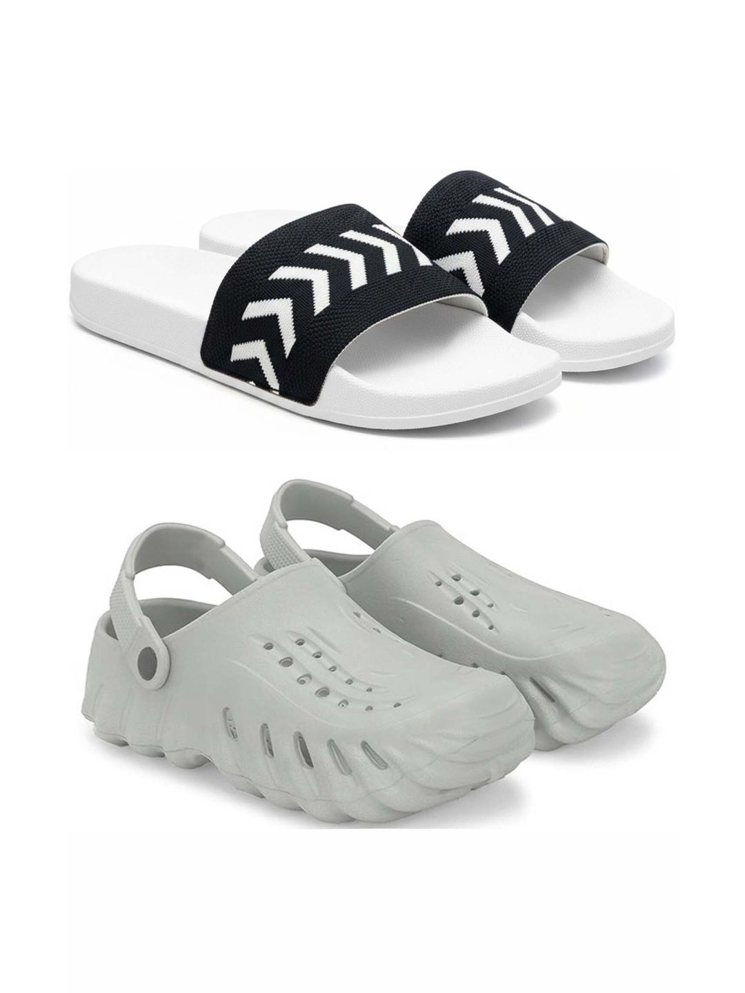 Pampy Angel Men Printed Sliders