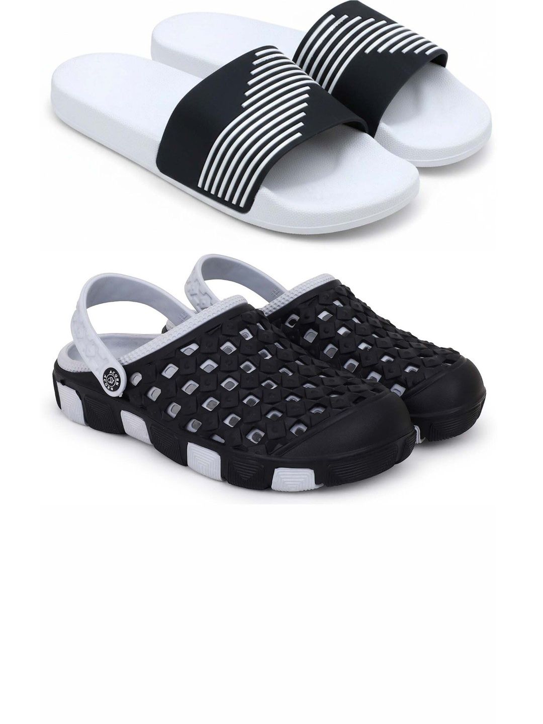 Pampy Angel Men Striped Slip-On