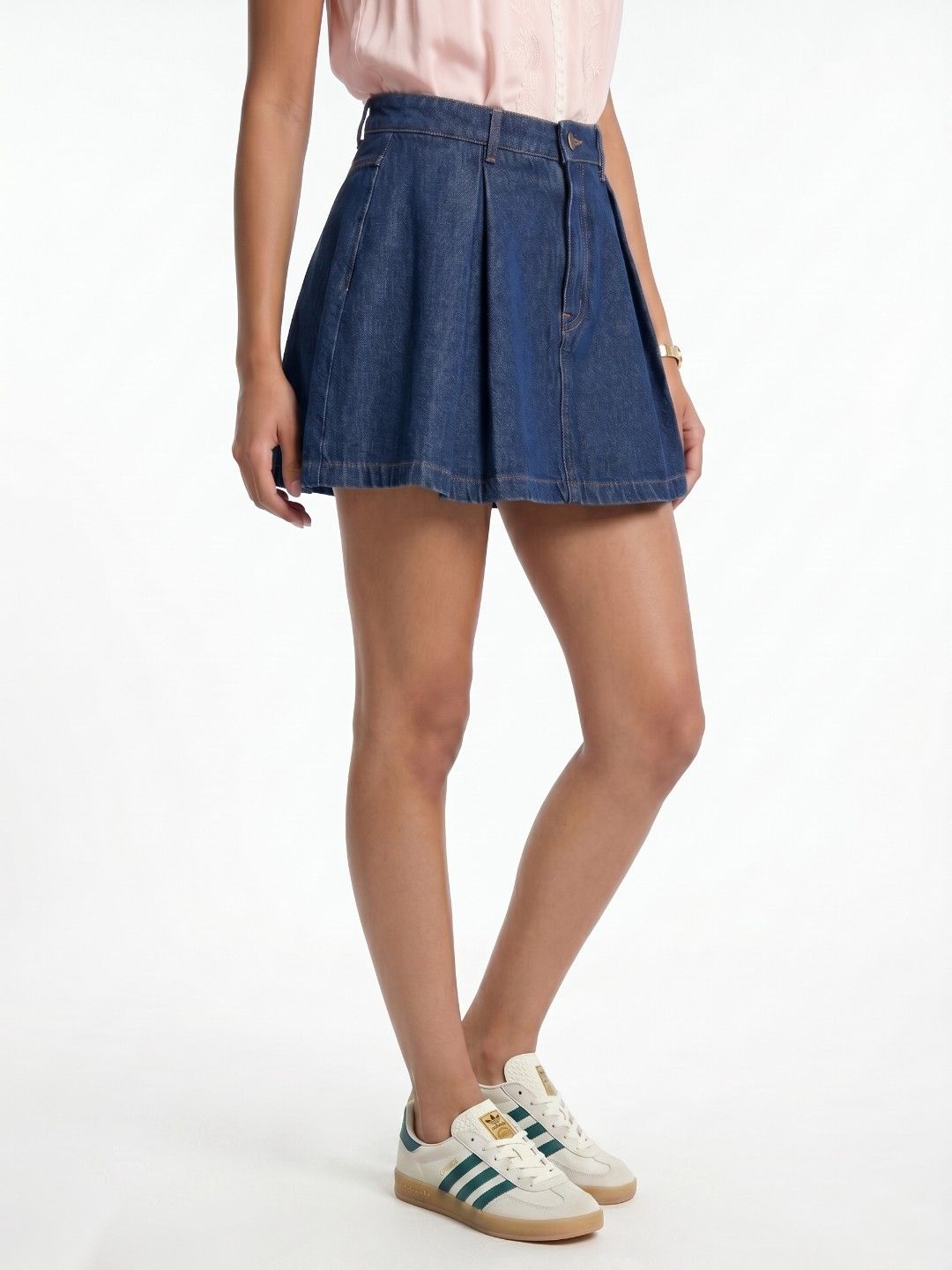 glitchez Women Mini Denim Skorts