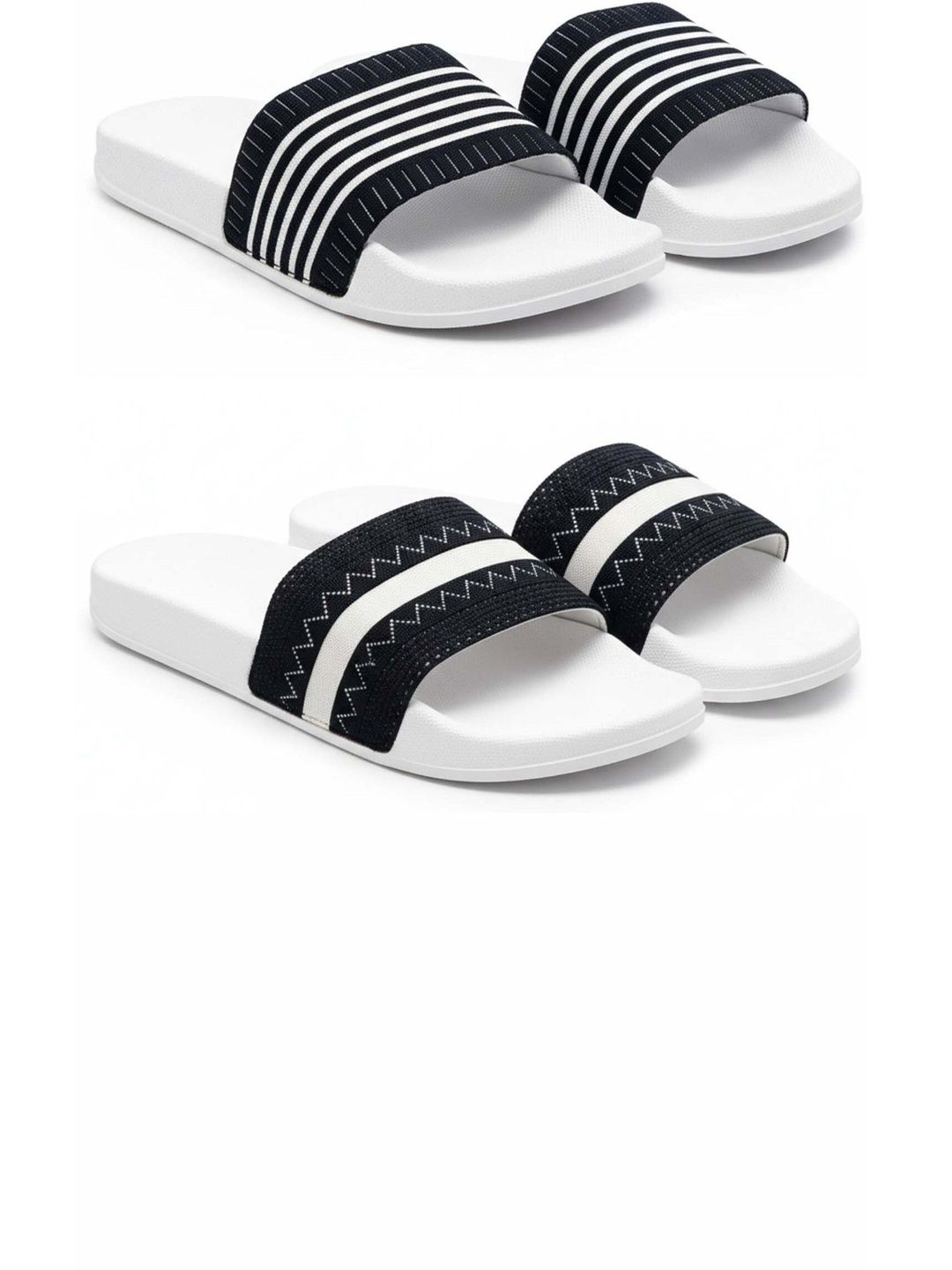 Pampy Angel Men Striped Sliders