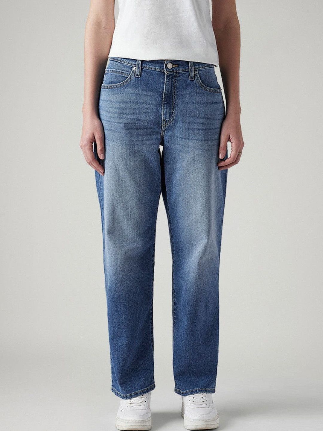 Levis Levis Women Classic High-Rise Light Fade Stretchable Jeans