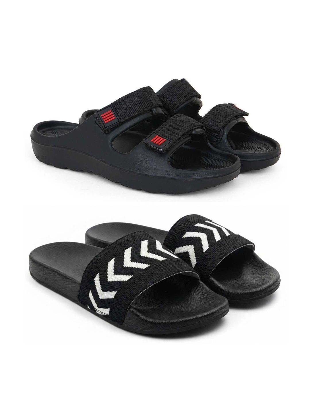 Pampy Angel Men Printed Sliders