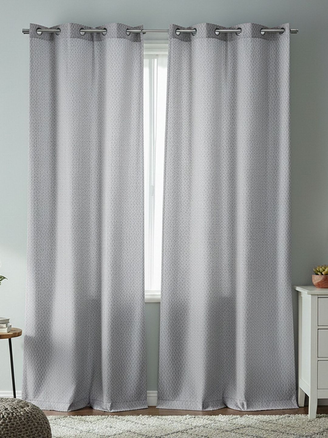Home Home Grey Curtains and Sheers