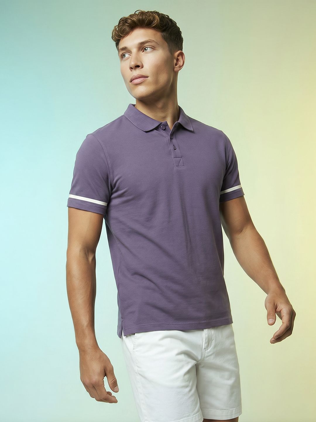 HRX by Hrithik Roshan Polo Collar T-shirt
