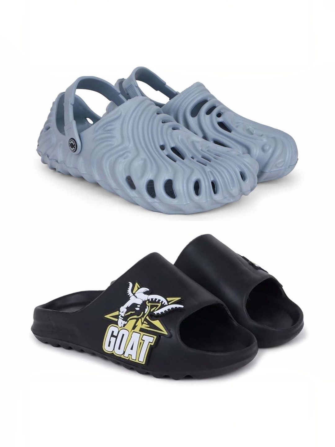 KAPYANSH Men Printed Clogs