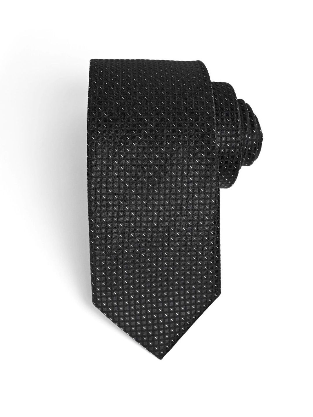 Cazzano Men Checked Skinny Tie
