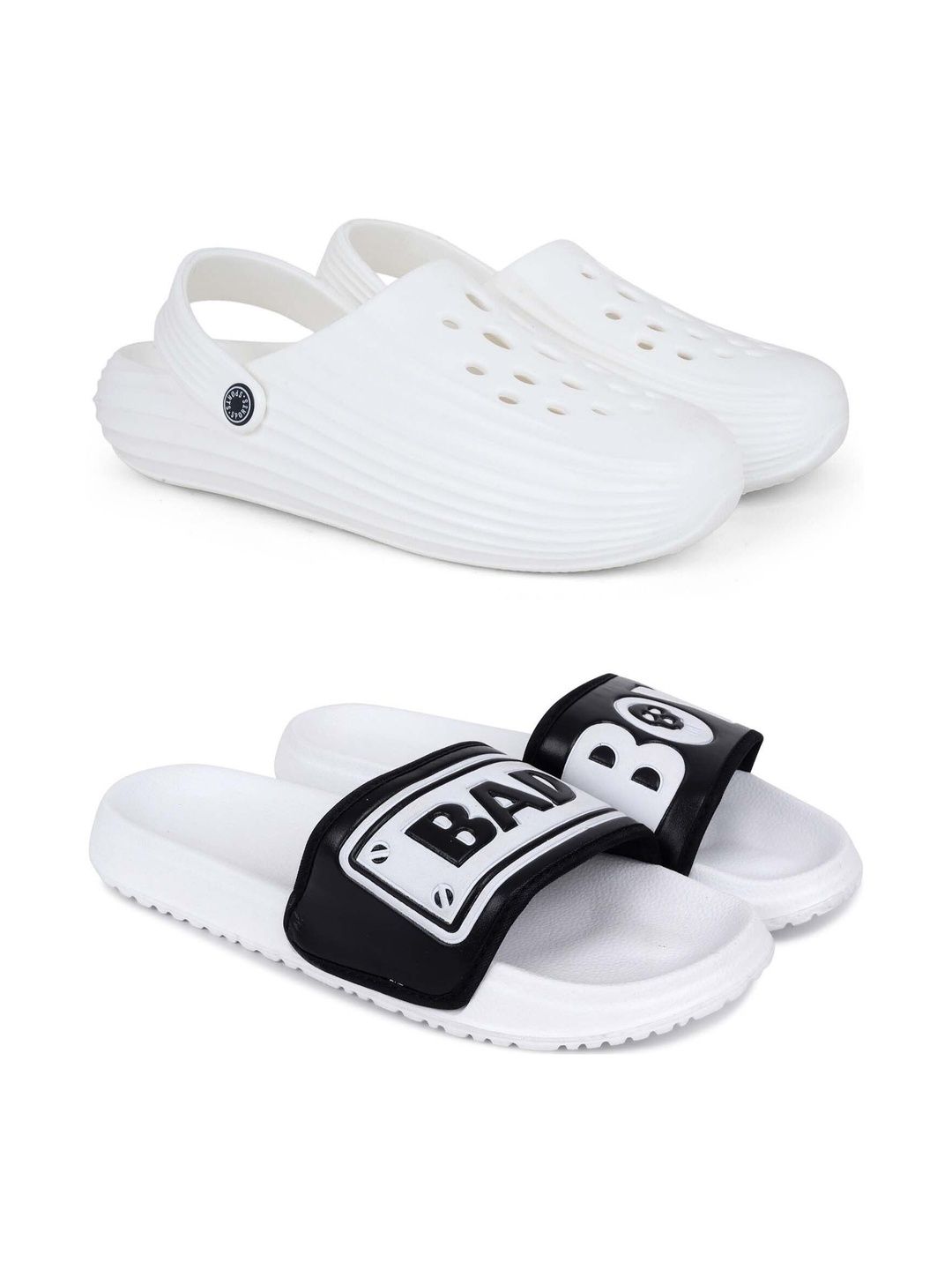 KAPYANSH Men Printed Sliders