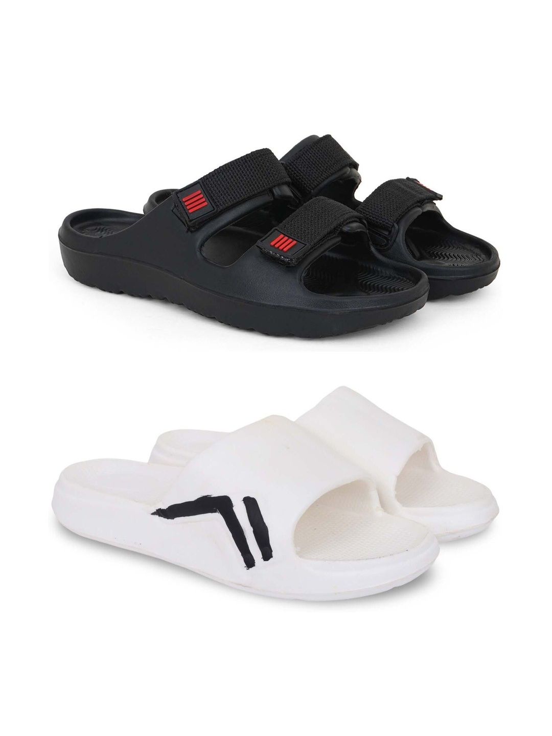 Pampy Angel Men Printed Sliders