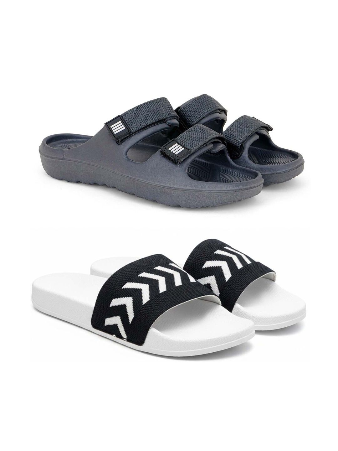 Pampy Angel Men Printed Sliders