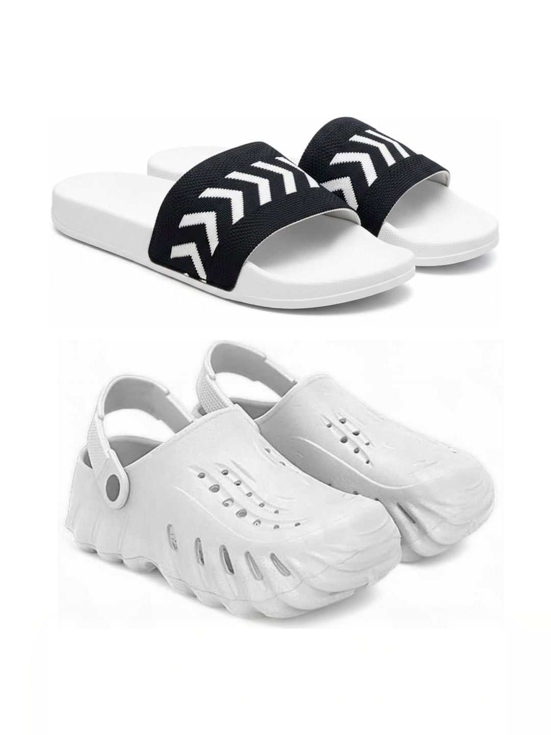 Pampy Angel Men Printed Sliders