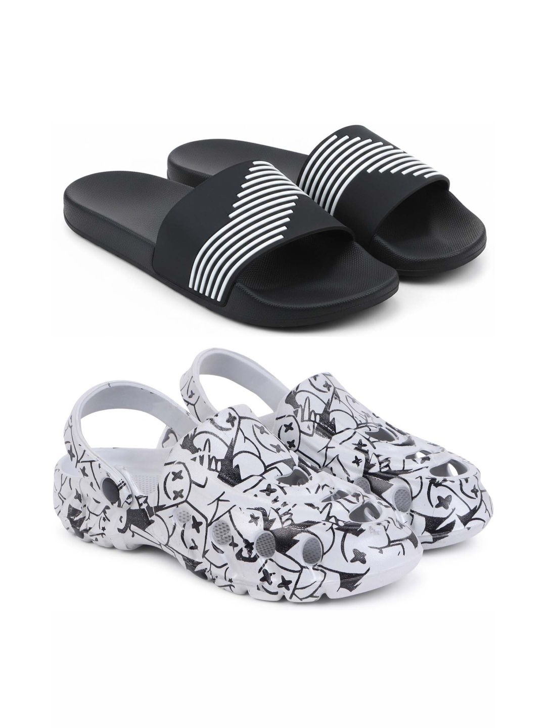 Pampy Angel Men Printed Thong Flip-Flops