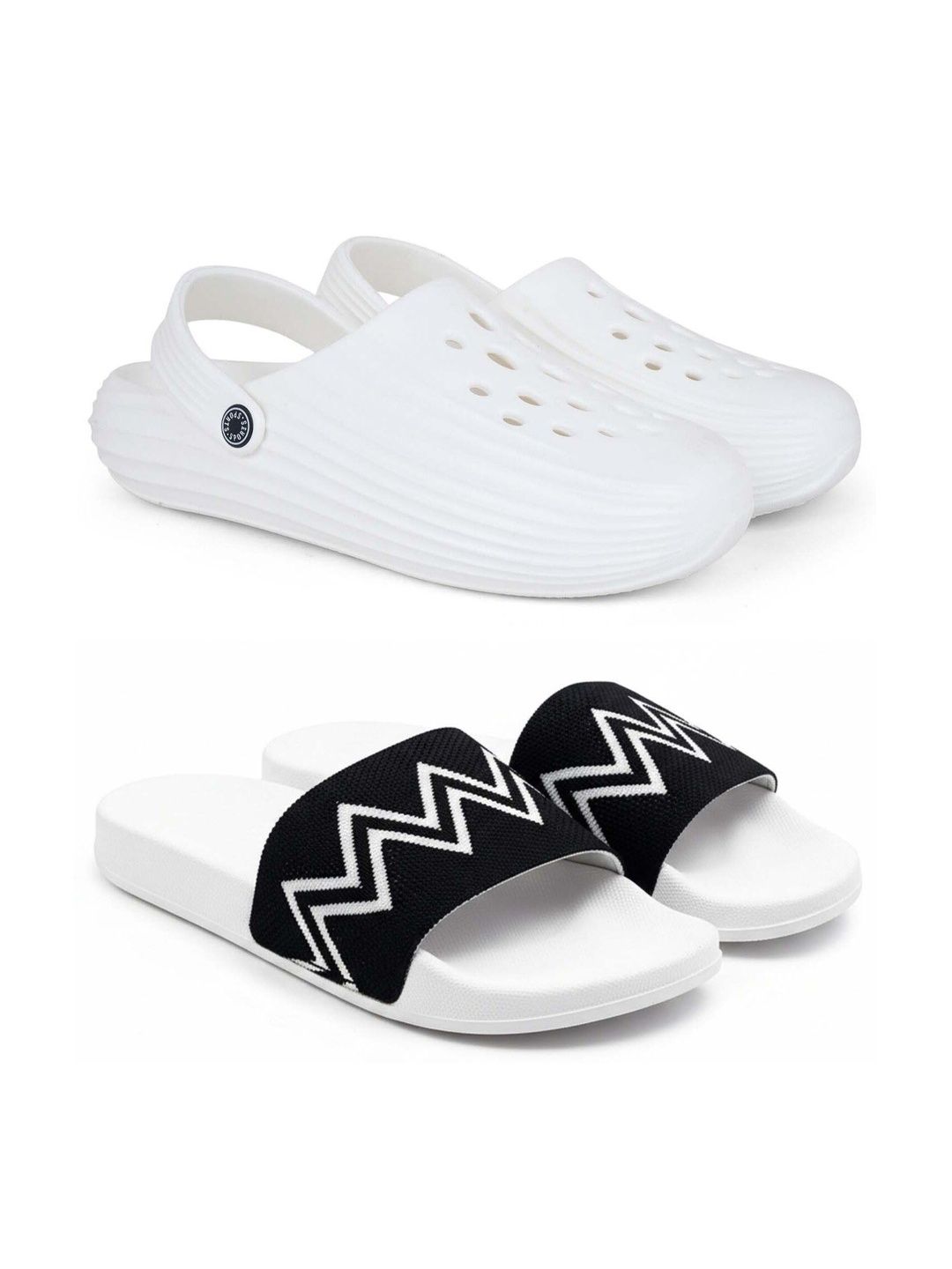 KAPYANSH Men Printed Sliders