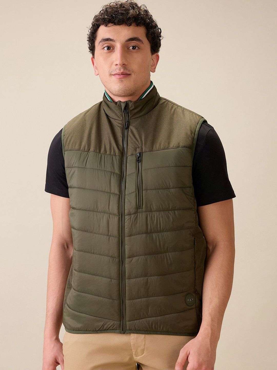ColorPlus Men Checked Jacket
