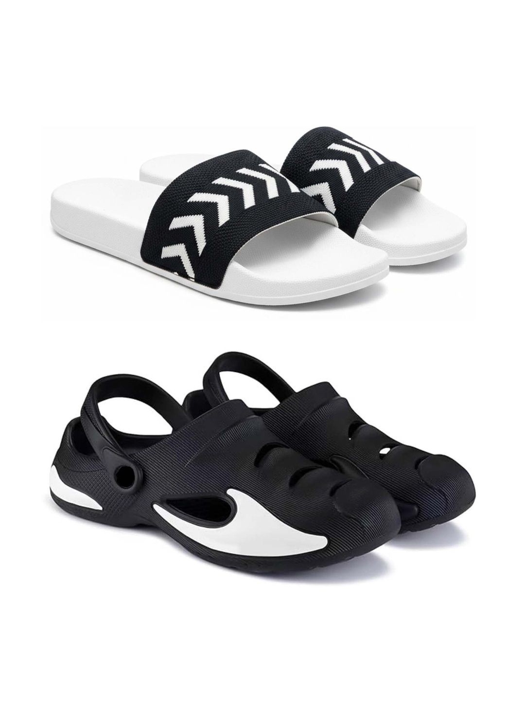 Pampy Angel Men Printed Sliders