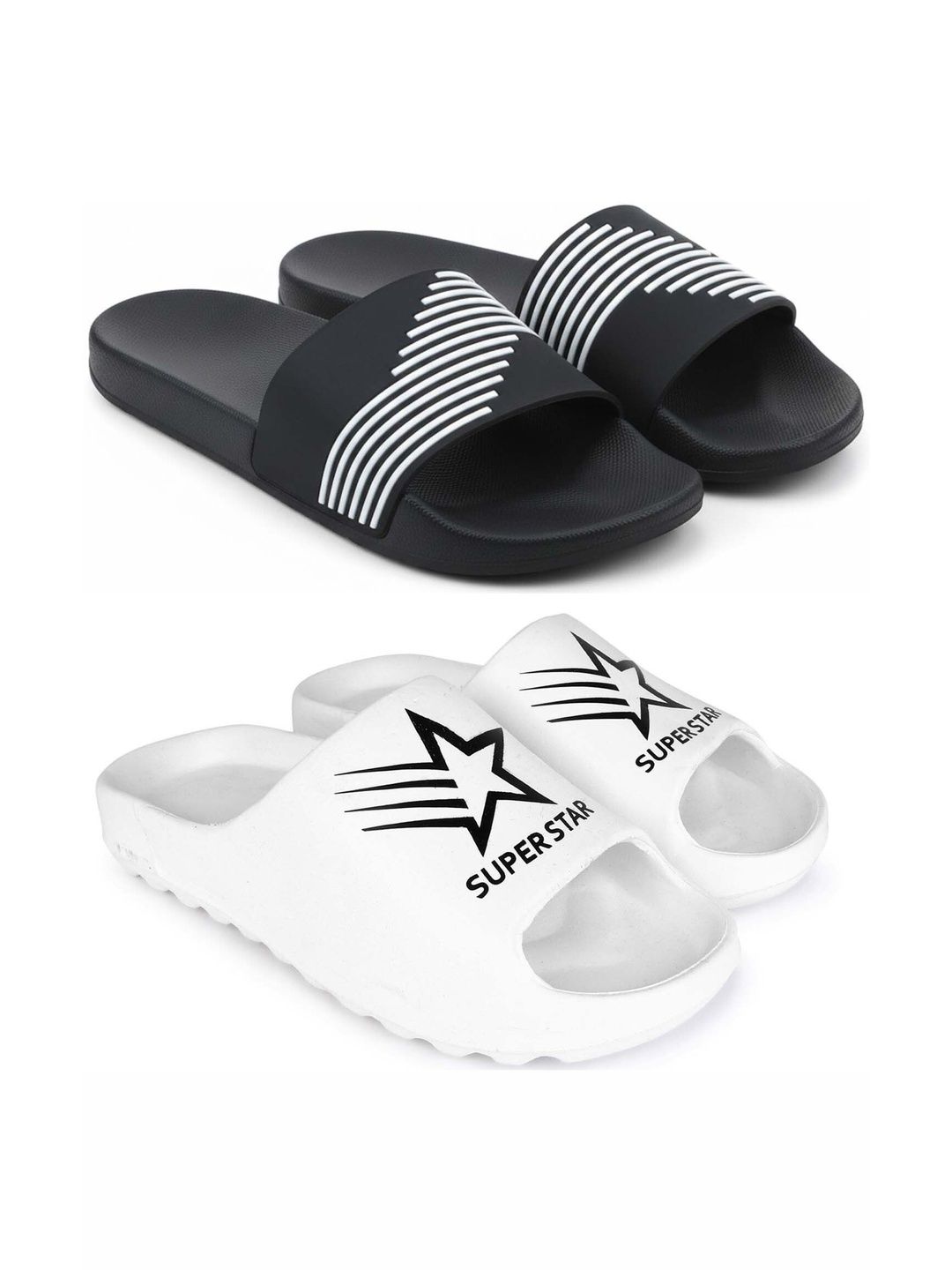 Pampy Angel Men Printed Sliders