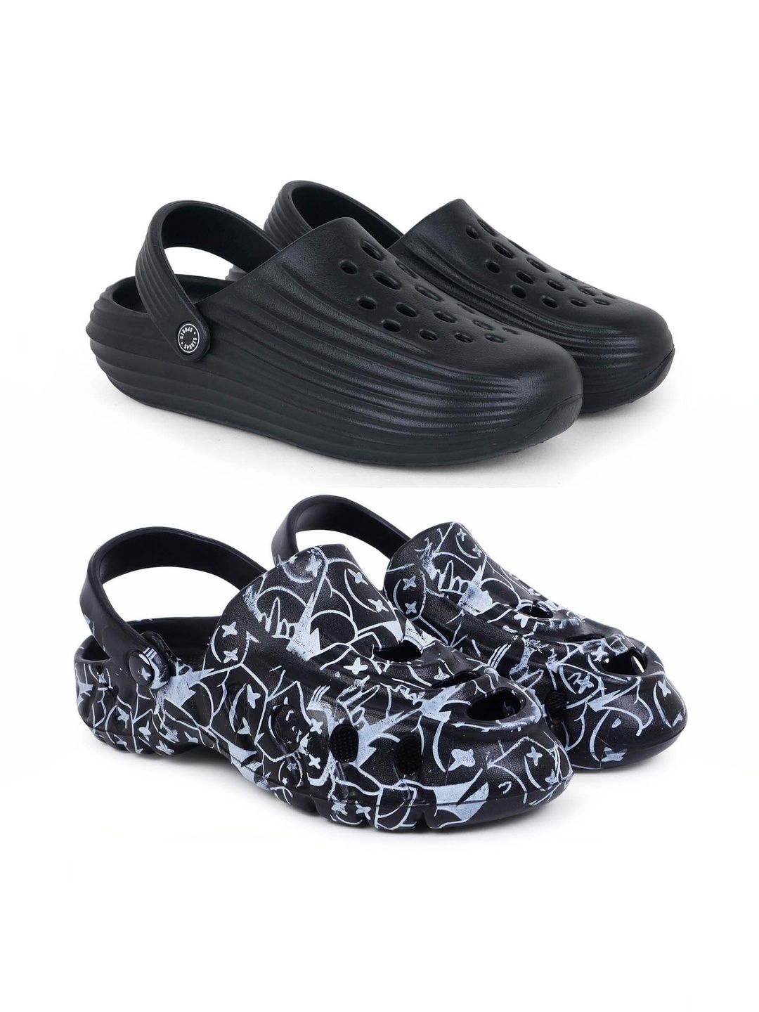 Pampy Angel Men Printed Clogs