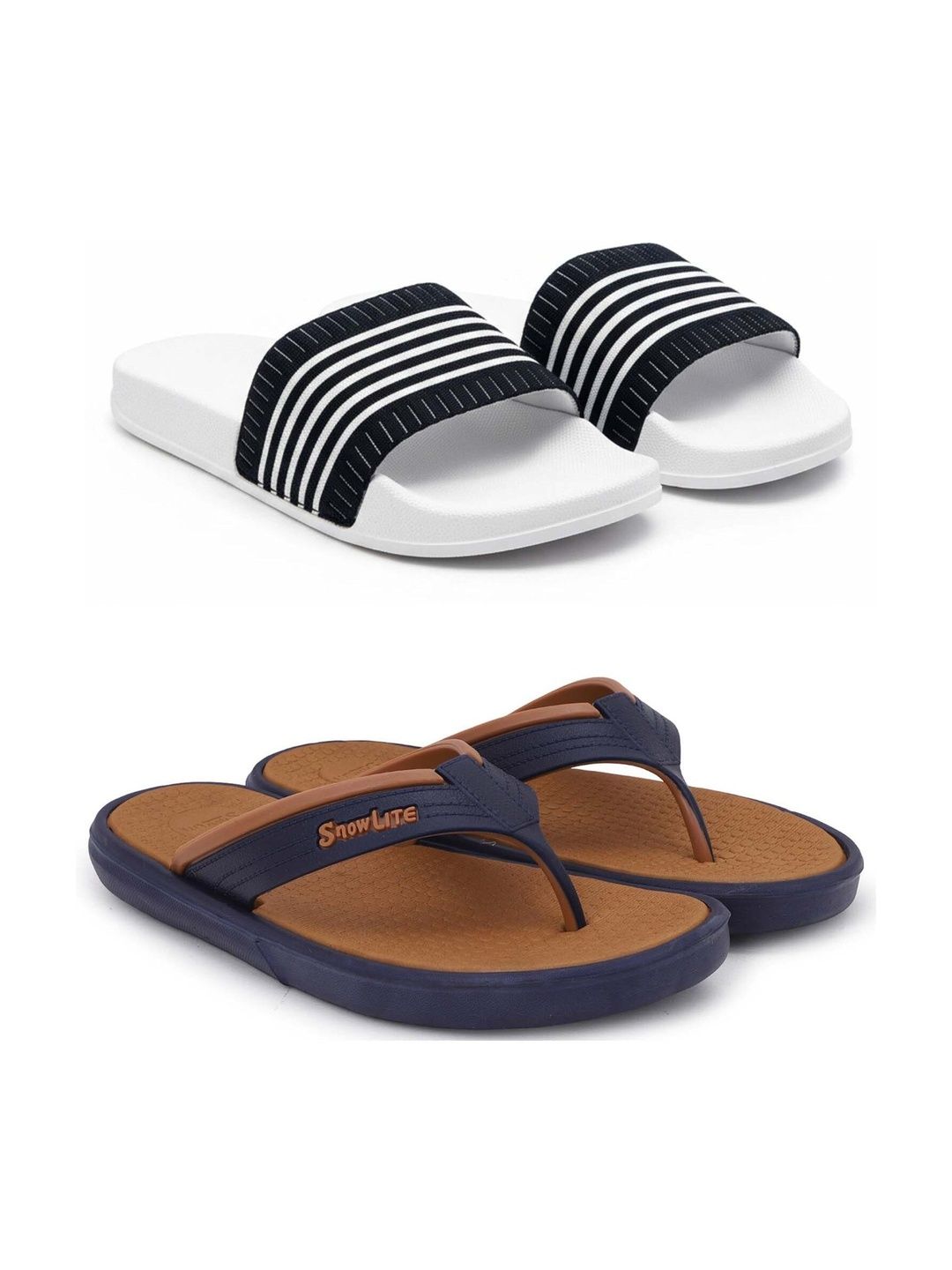 KAPYANSH Men Striped Slip-On