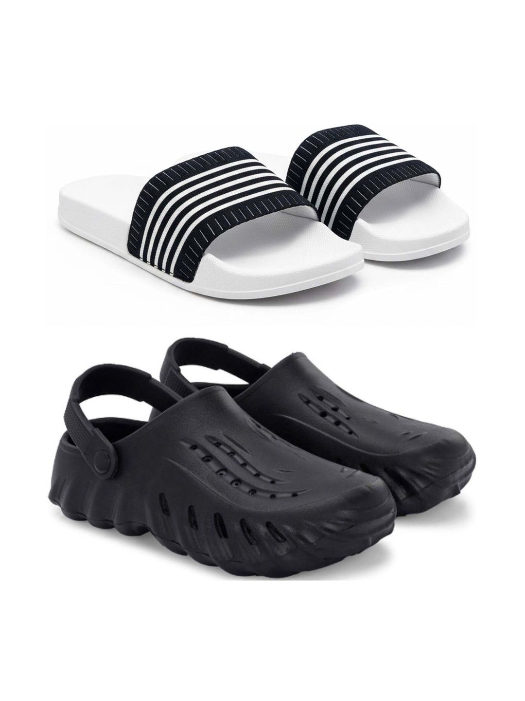 KAPYANSH Men Striped Slip-On