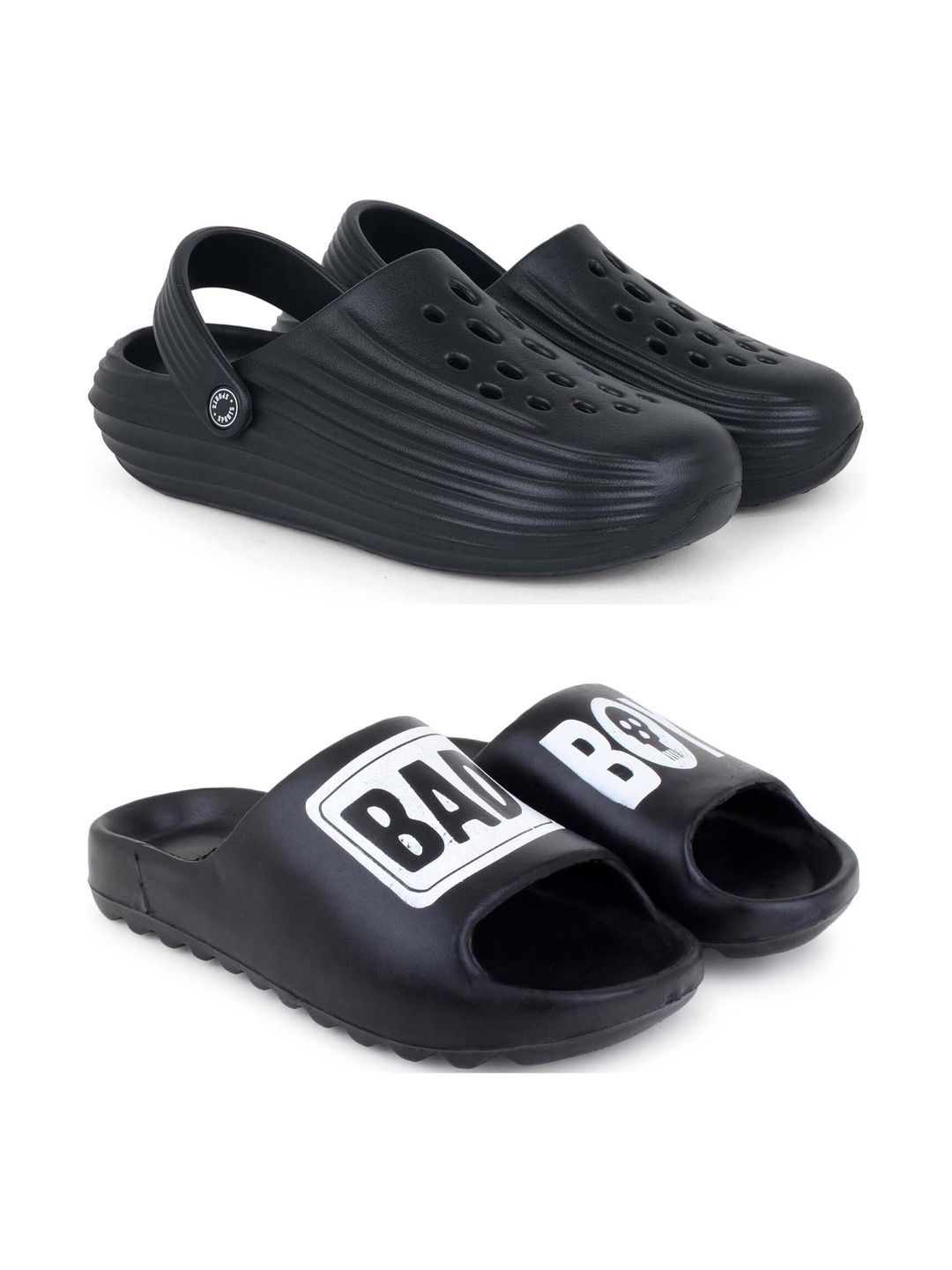 Pampy Angel Men Printed Sliders