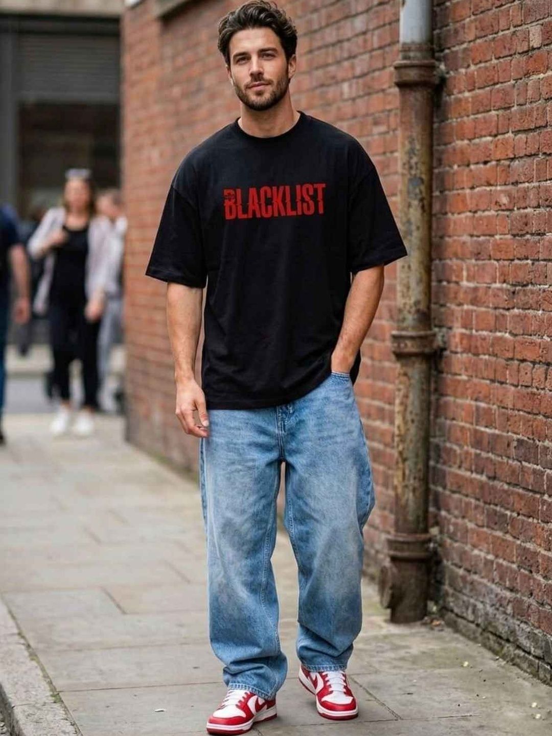 RebelRoarr Men Typography Printed T-shirt