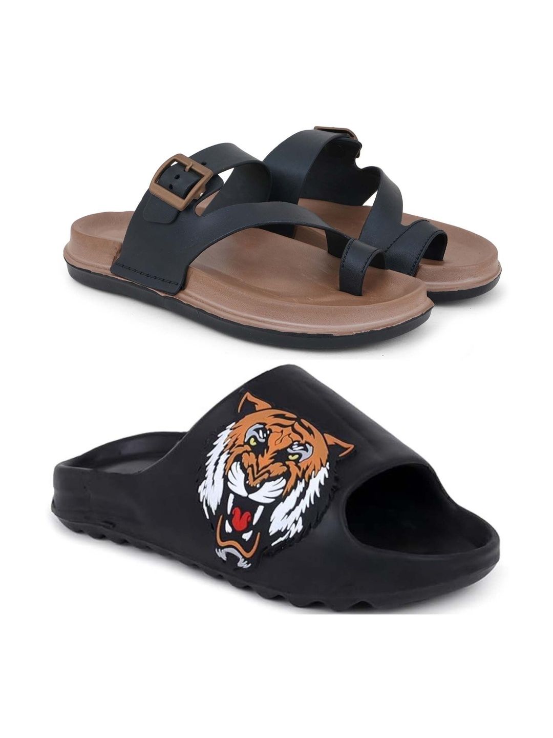 KAPYANSH Men Printed Slip-On