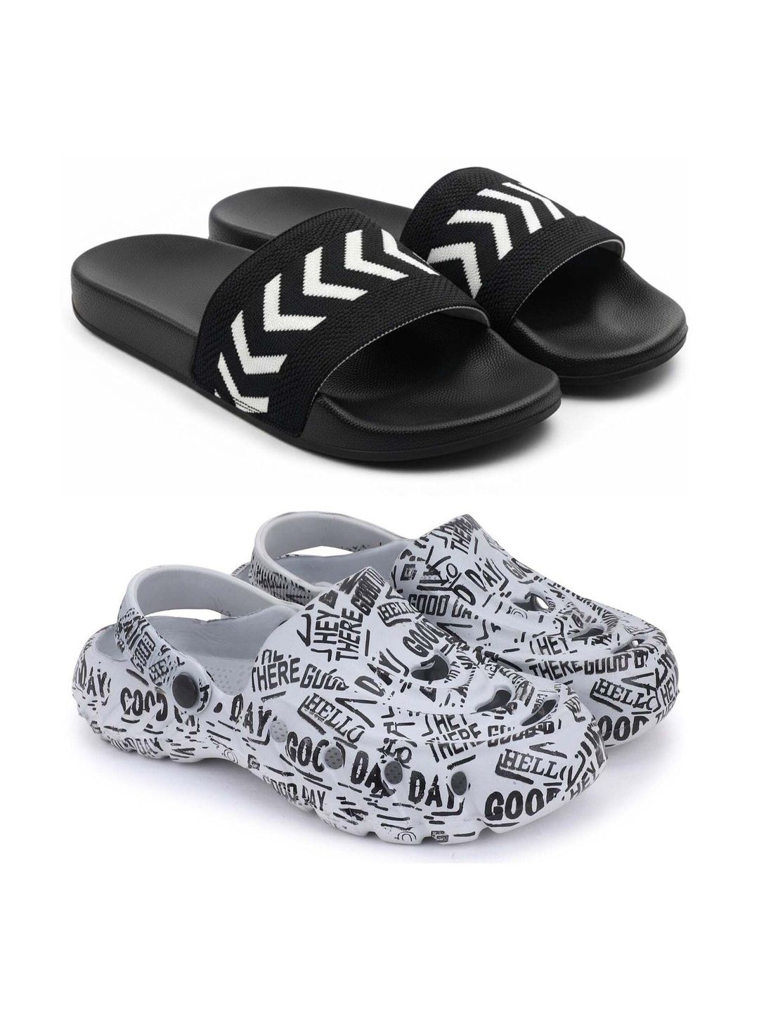 Pampy Angel Men Printed Thong Flip-Flops