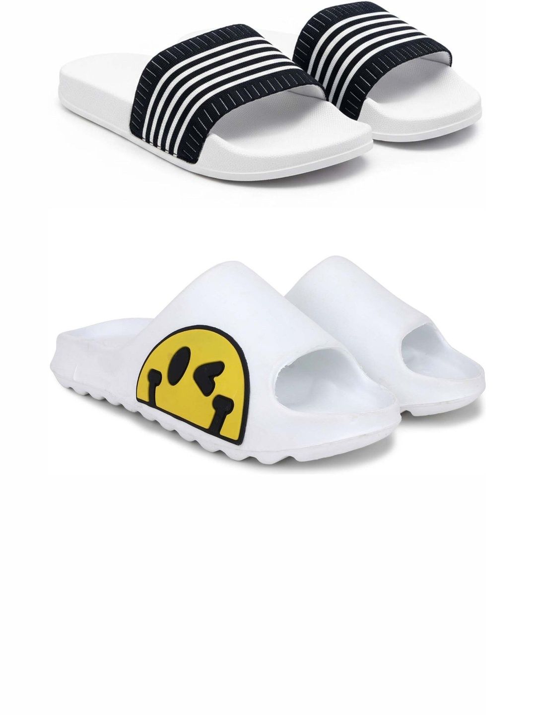 Pampy Angel Men Printed Sliders