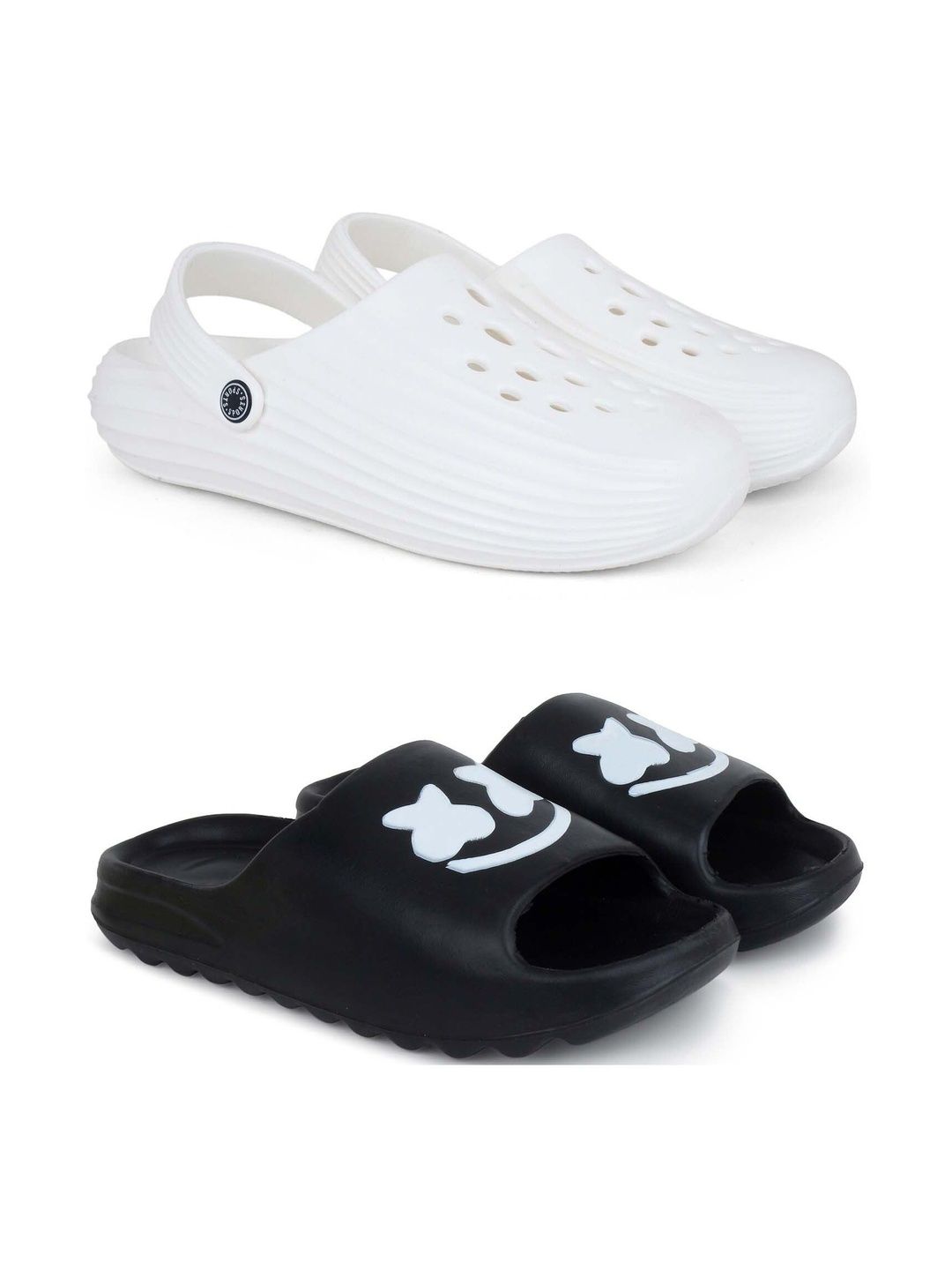 KAPYANSH Men Printed Sliders