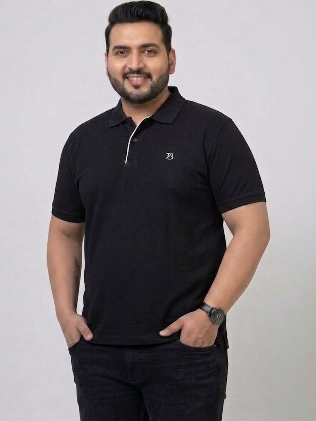 GEE 5 Men Polo Collar T-shirt