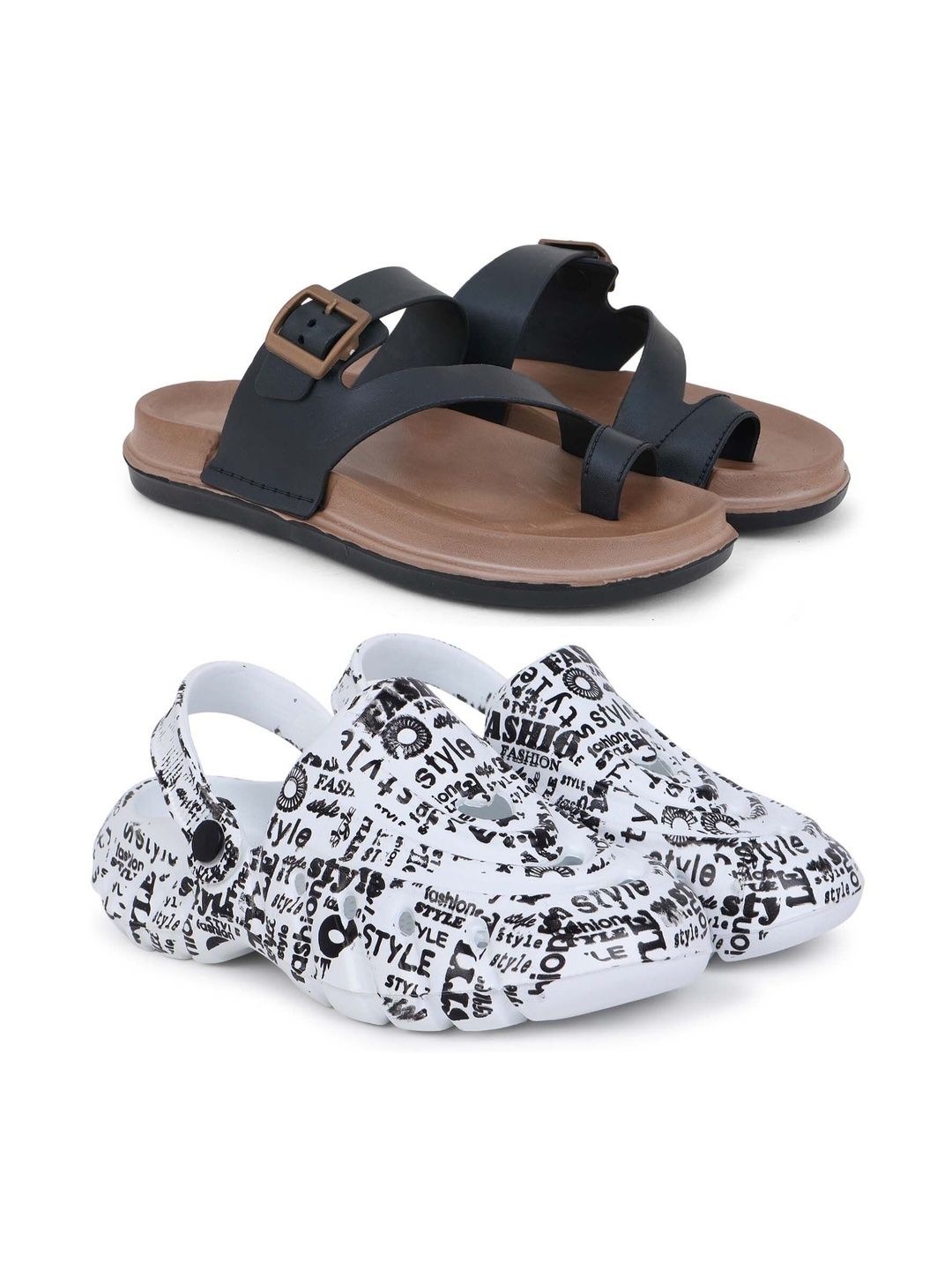 KAPYANSH Men Printed Slip-On