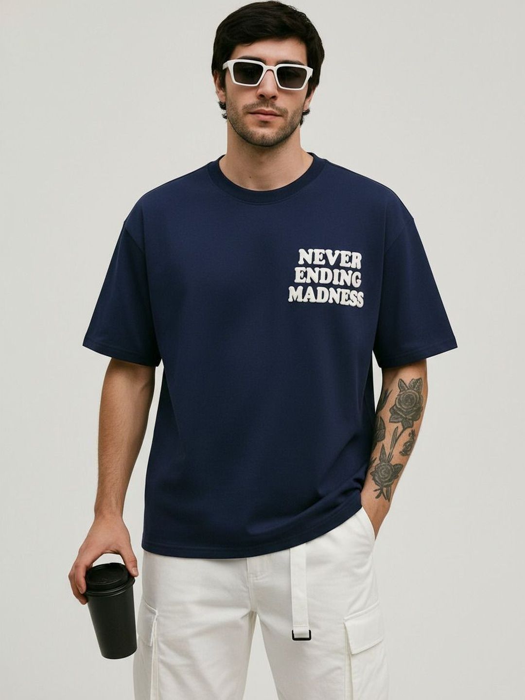 Timber N Threads Men Typography T-shirt