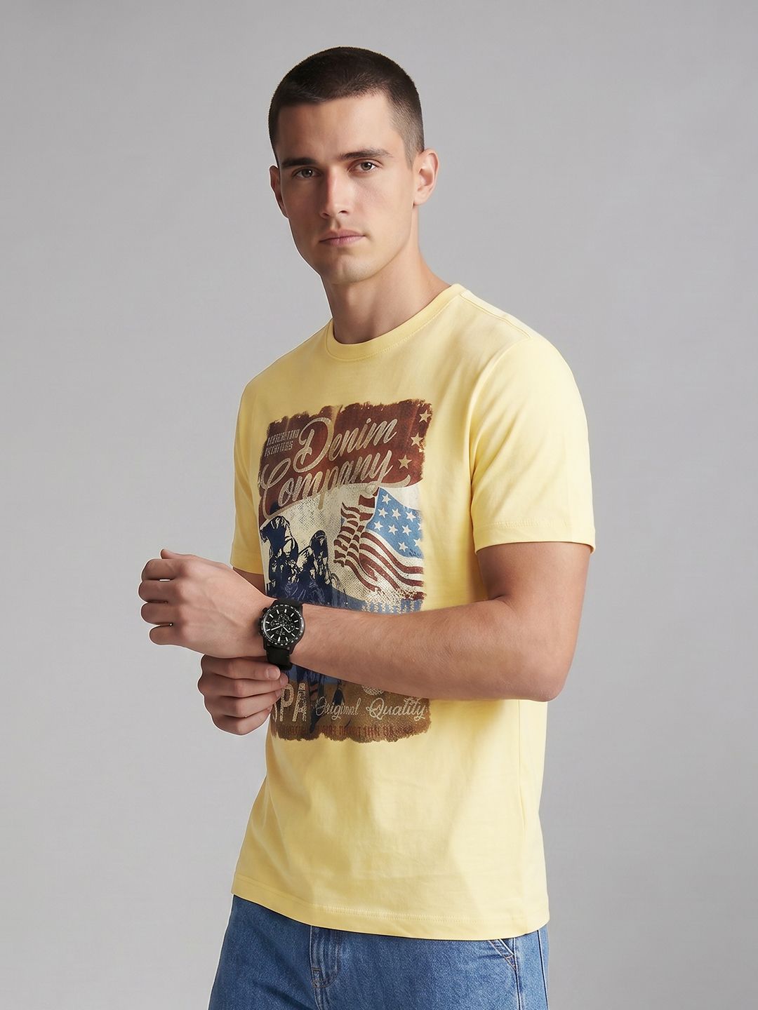 U.S. Polo Assn. Denim Co. U.S. Polo Assn. Denim Co. Graphic Printed T-shirt