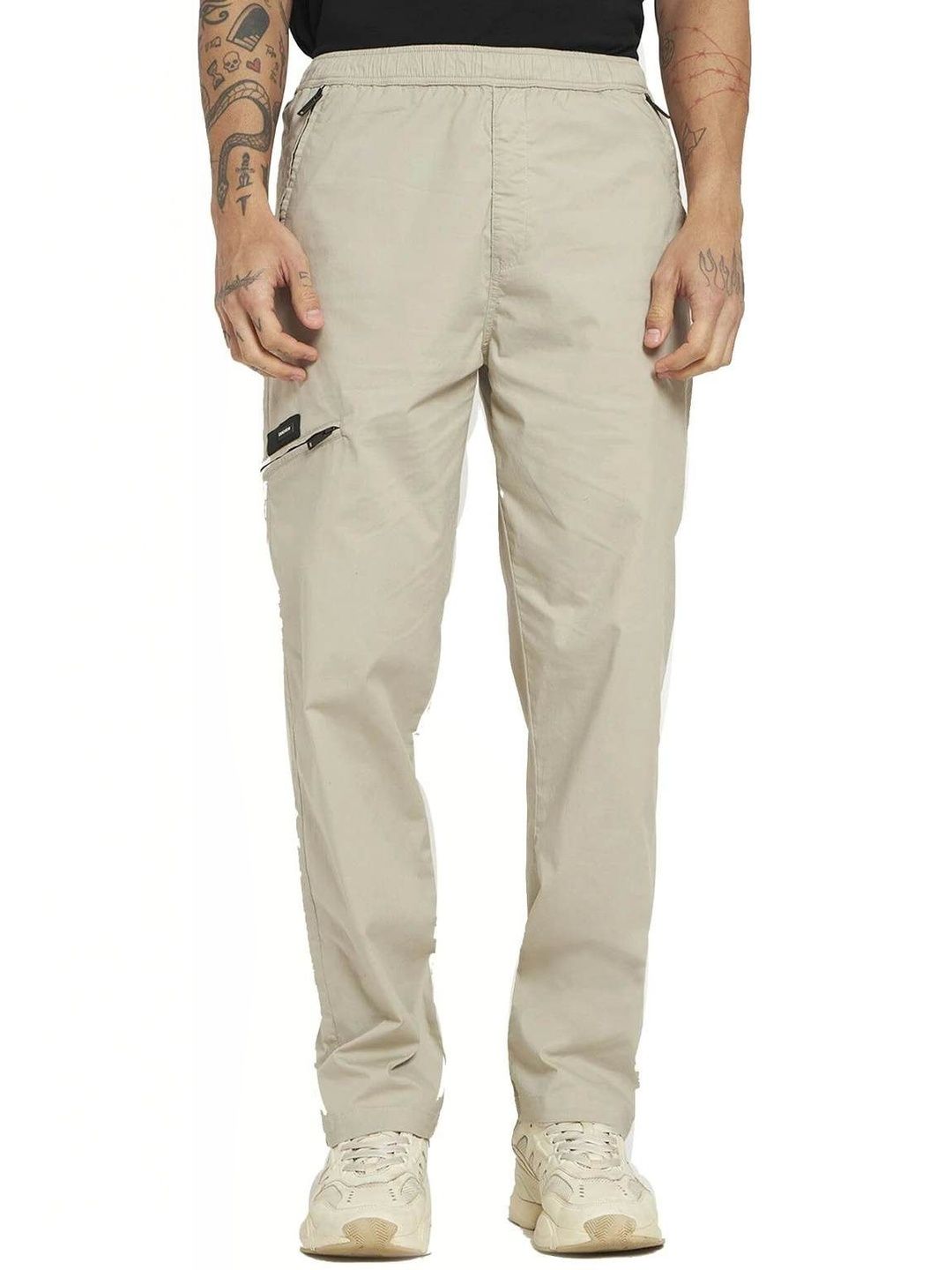 Dalvey Men Regular Fit Brand Logo Training Track Pants