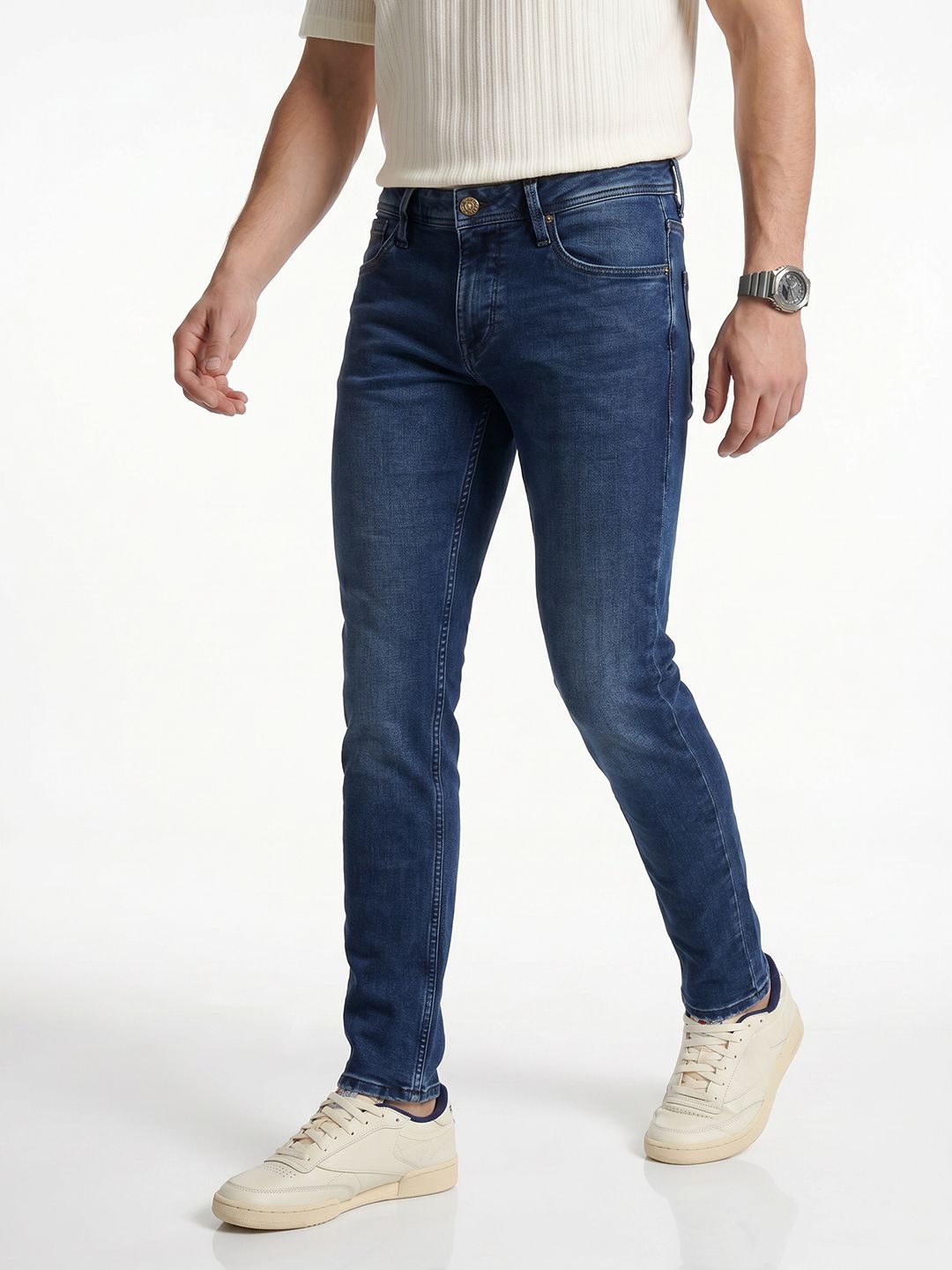 Integriti Men Skinny Fit Clean Look Jeans