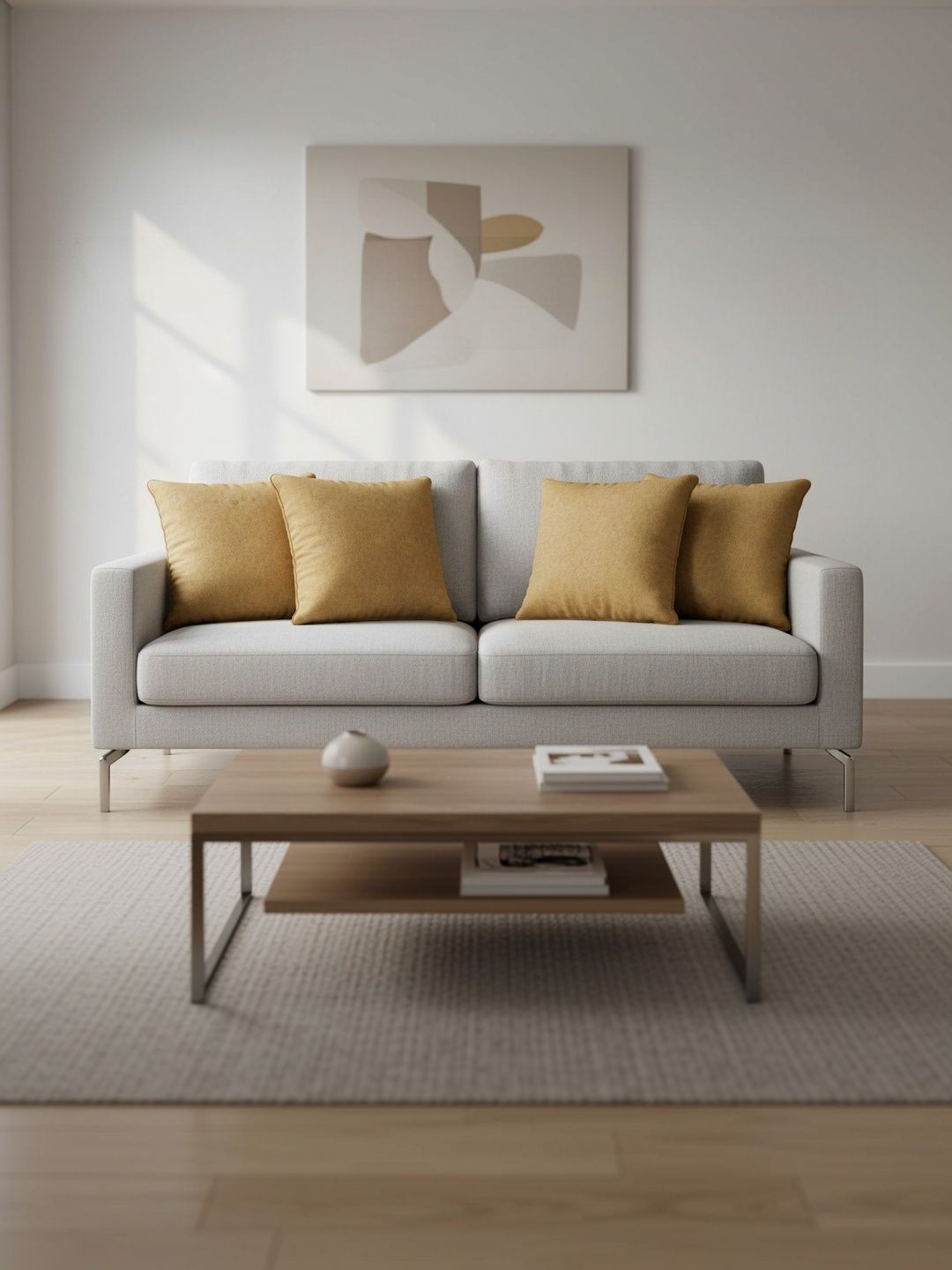 Themes Furnishings & Decor Themes Furnishings & Decor Gold-Toned Set of 3 Square Cushion Covers