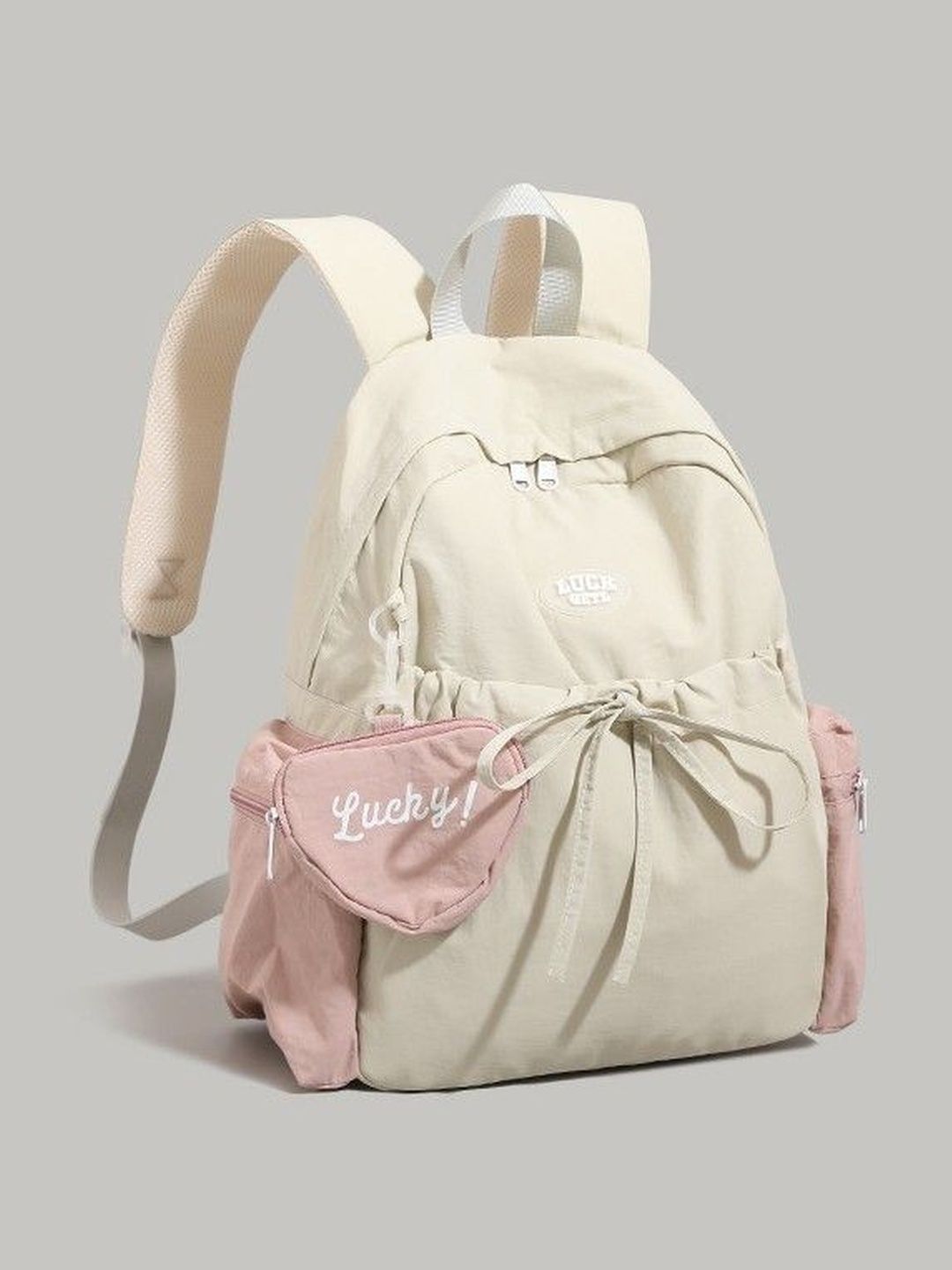 CORSICA Women Typography Applique Backpack