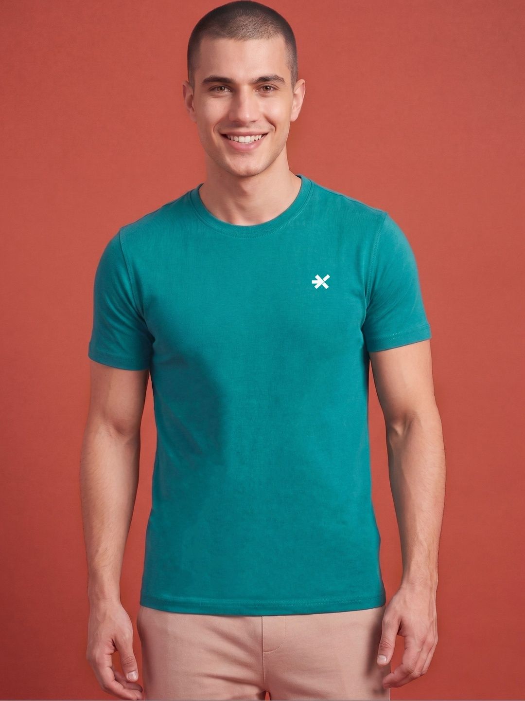 HRX by Hrithik Roshan Men Pure Cotton Blend T-shirt