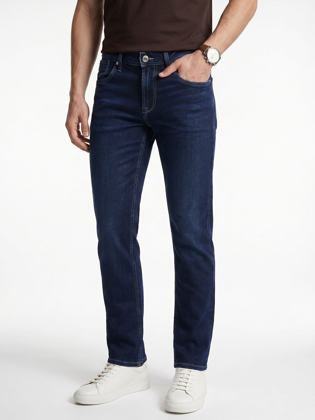 Integriti Integriti Men Slim Fit Light Fade Stretchable Jeans