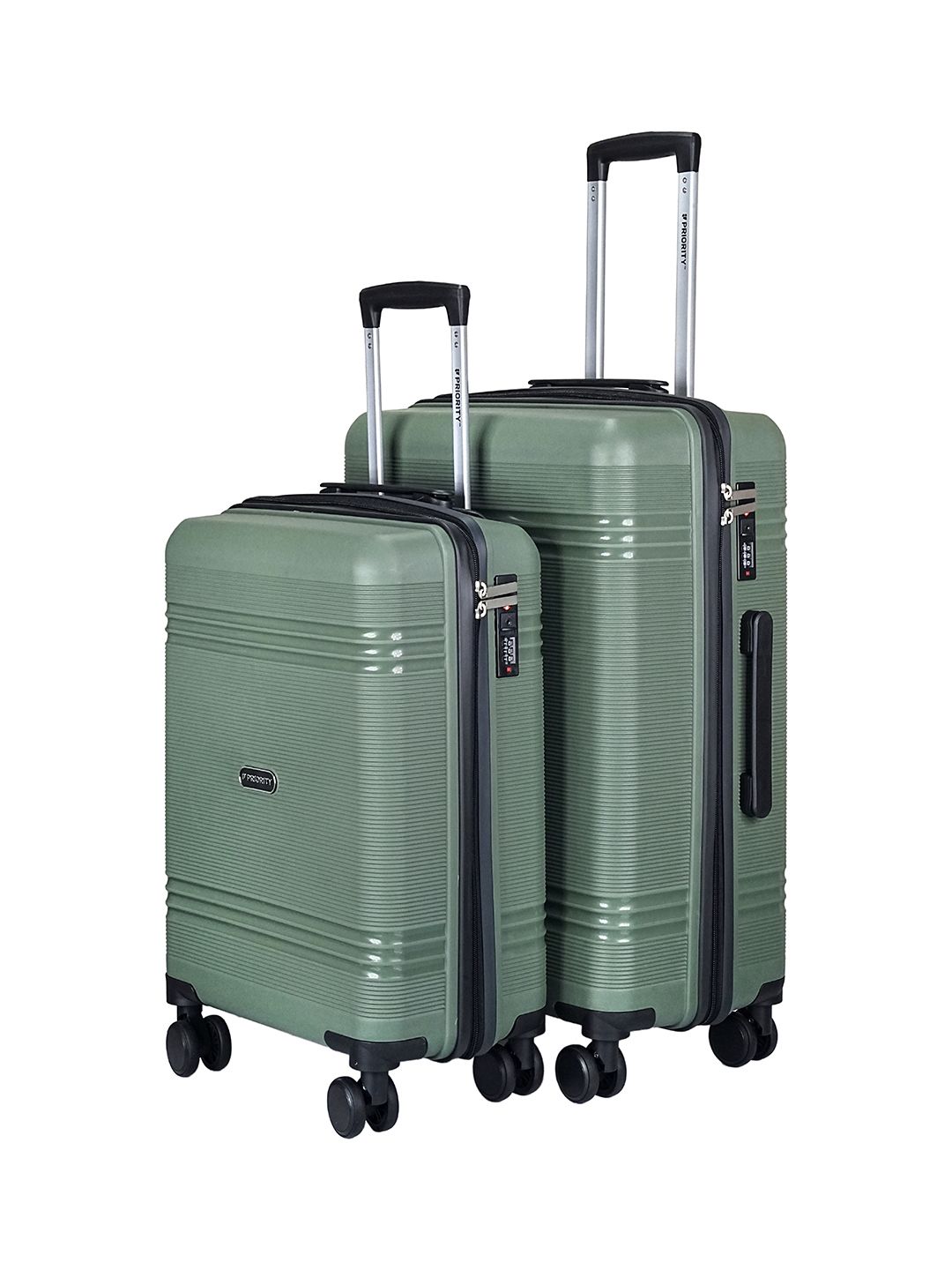 Priority 2 Pc Medium 360 Trolley Bag
