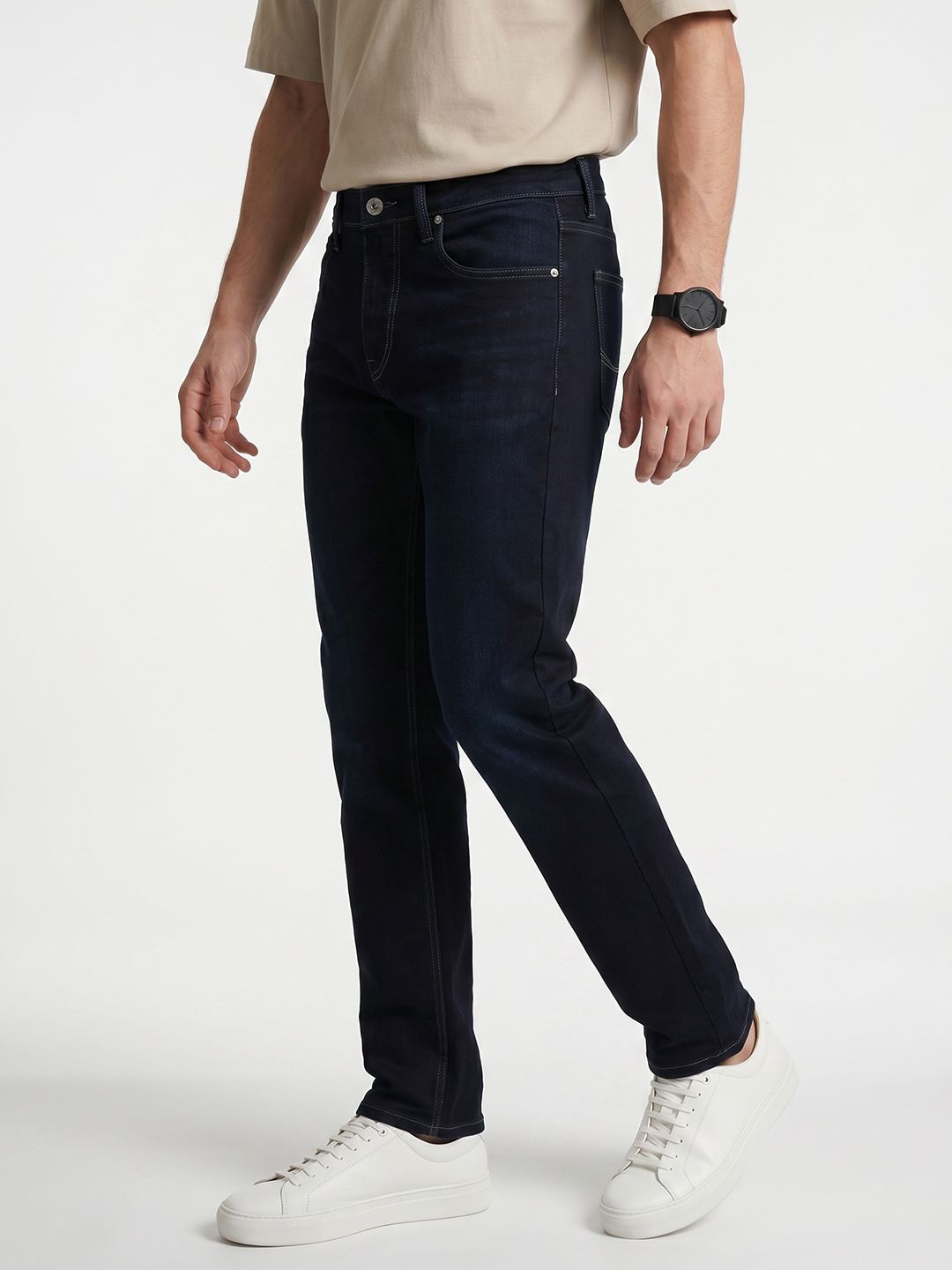 Integriti Men Straight Fit Light Fade Stretchable Jeans