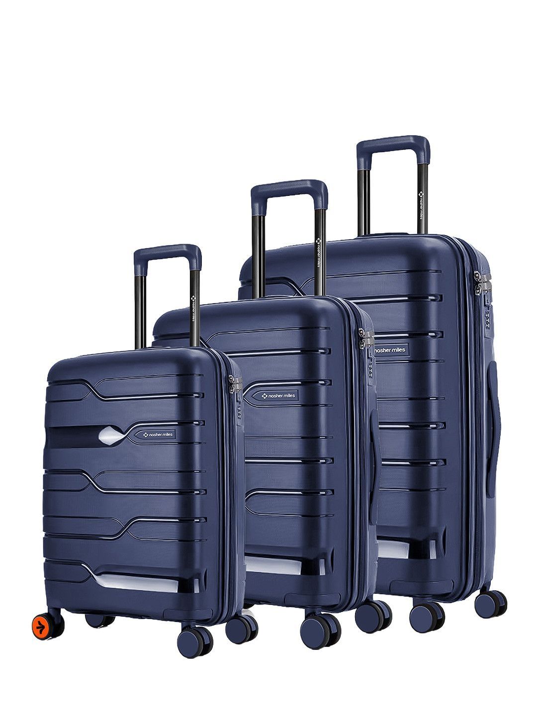Buy Nasher Miles Set of 3 Paris Polypropylene Small-Medium-Large