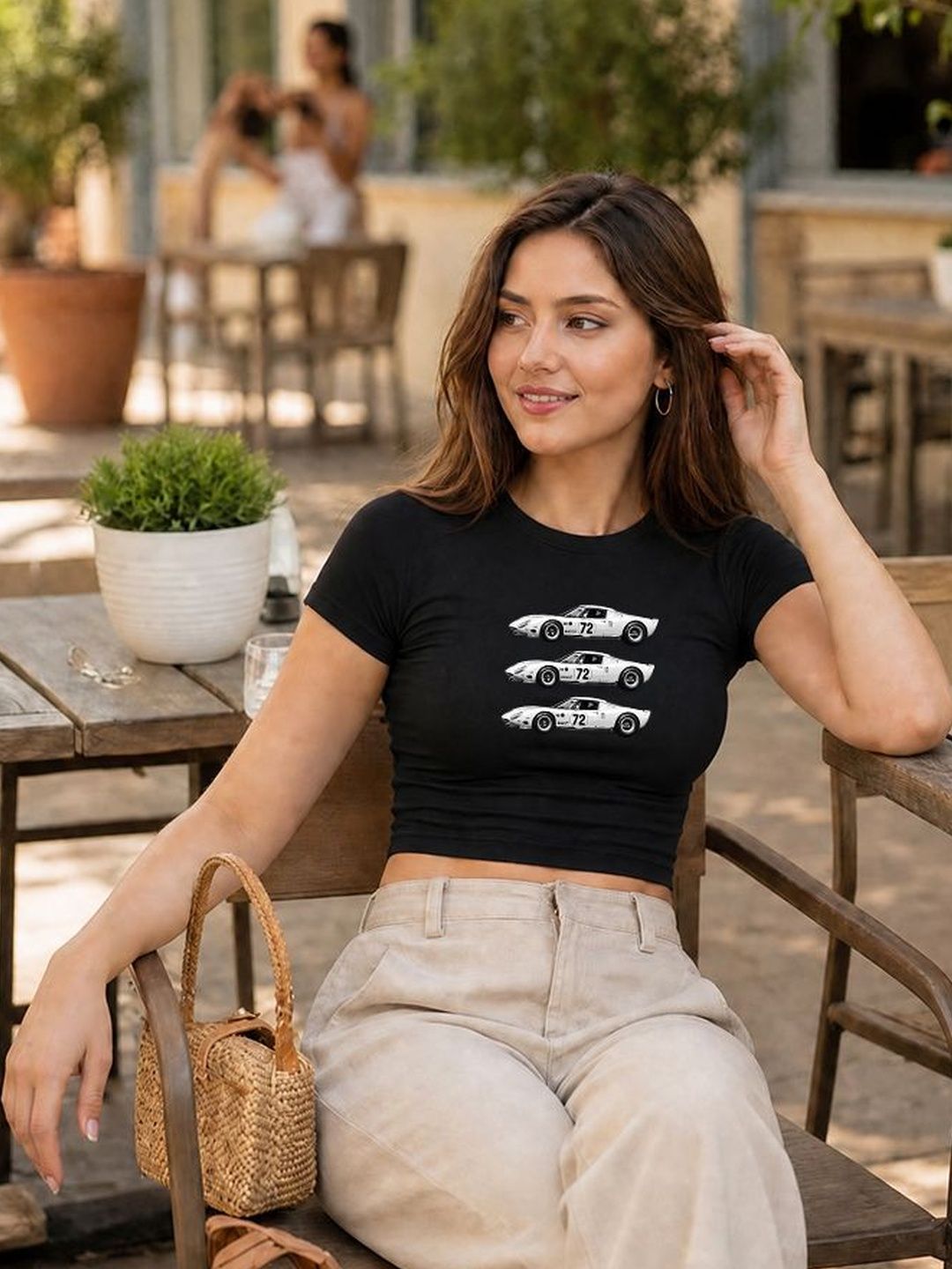 Wear Your Opinion Women Printed Slim Fit T-shirt