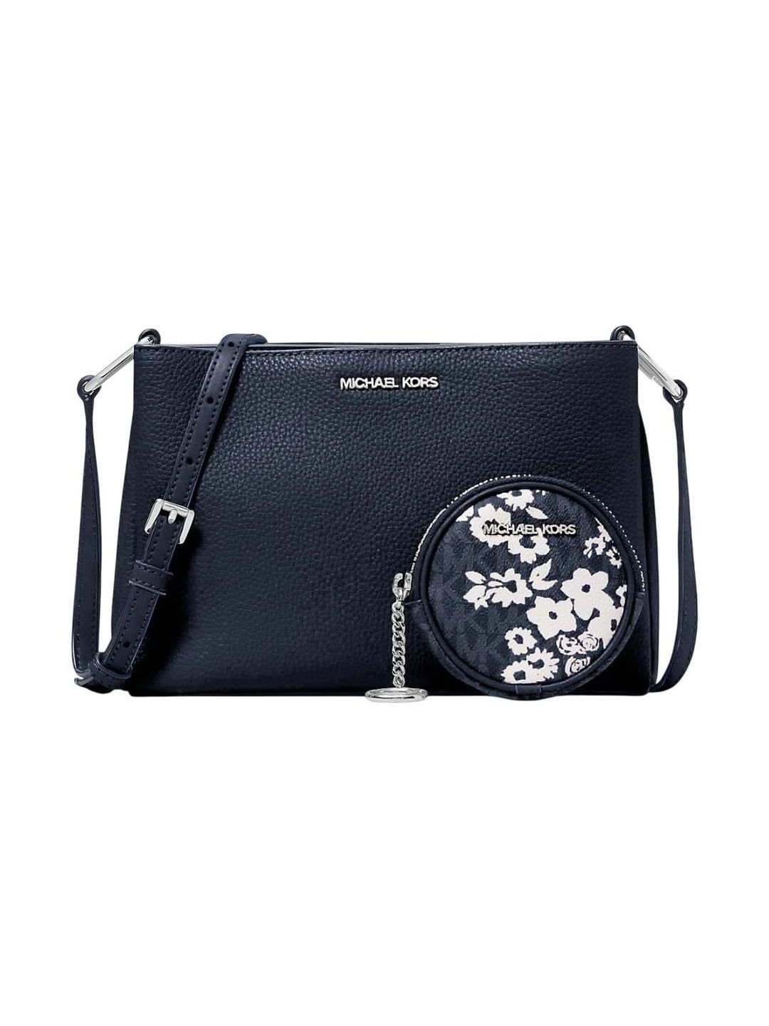 Buy Michael Kors Light Cream Trisha Medium Crossbody Bag
