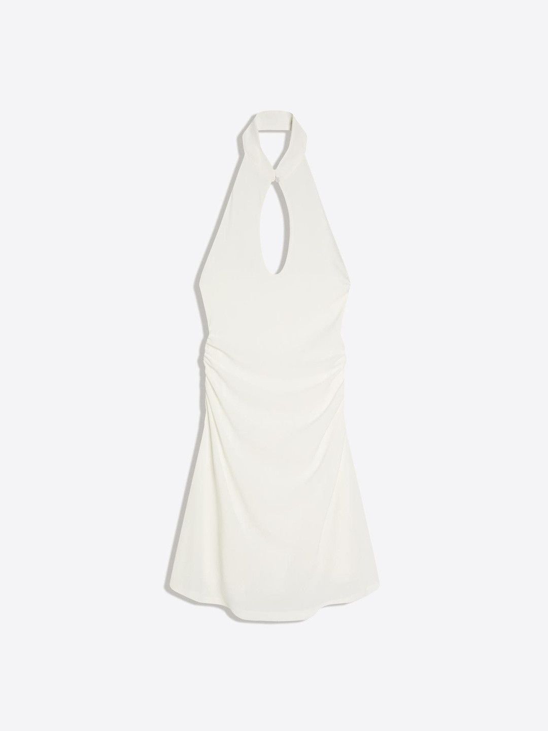 Halter Dress With Qipao Neckline