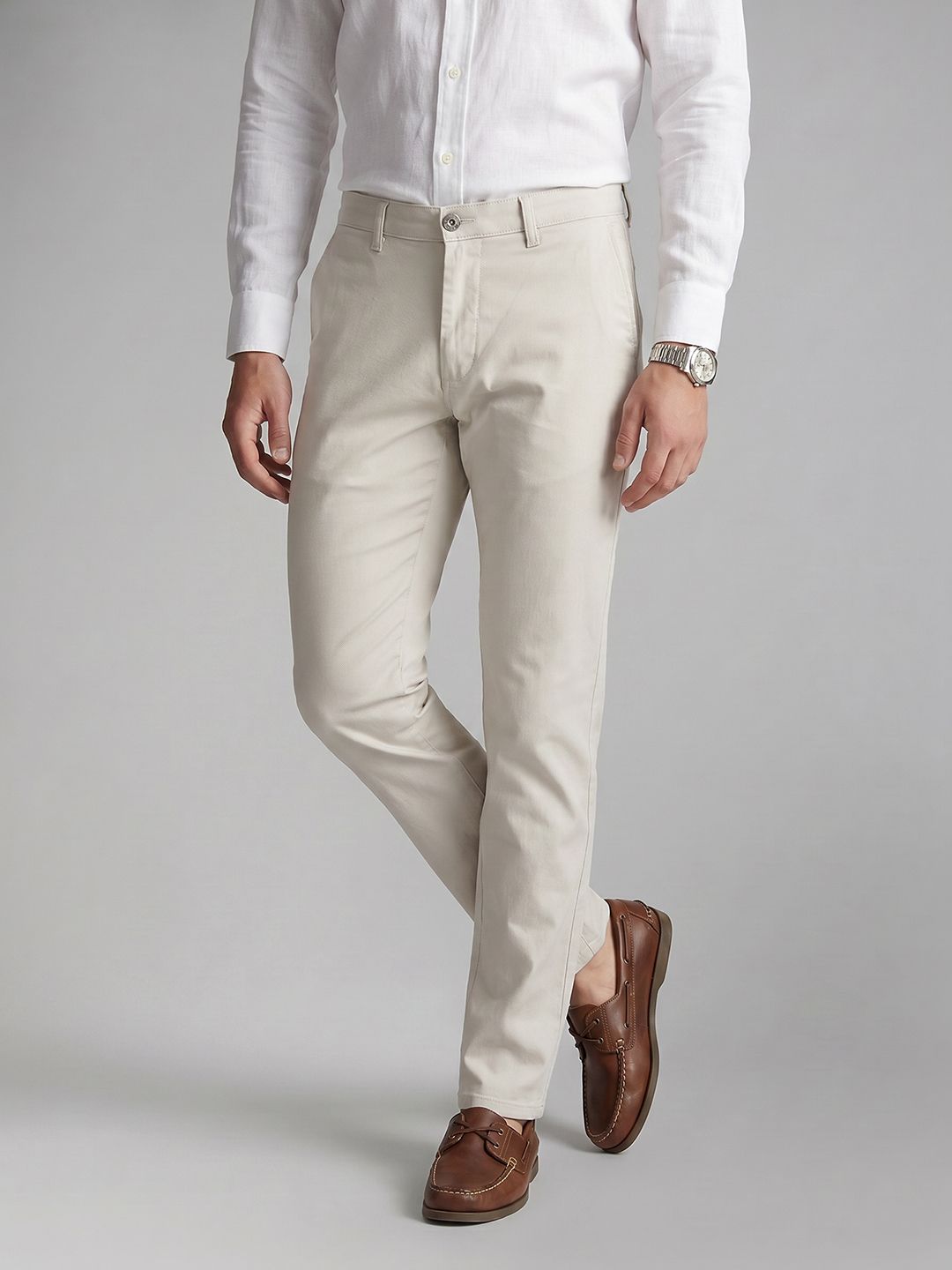 Louis Philippe Sport Louis Philippe Sport Men Slim Fit Trousers